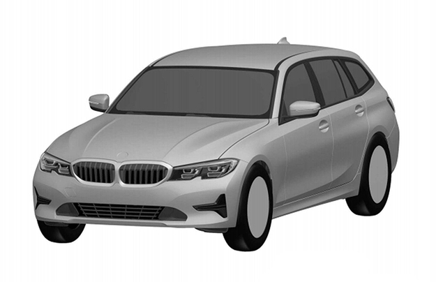Раскрыт дизайн нового универсала BMW 3-Series