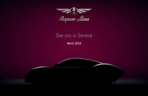 Hispano Suiza вернется с электрическим суперкаром